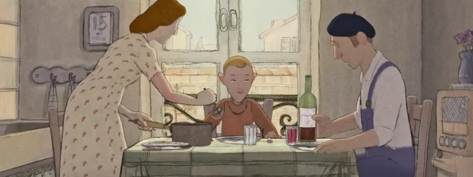 Una barca in giardino